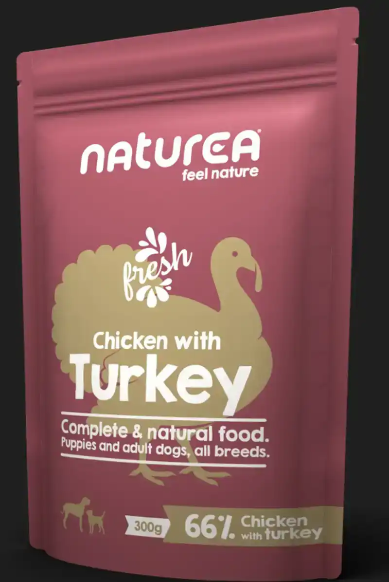 NATUREA DOG WET FOOD CHICKEN TURKEY 300 GR
