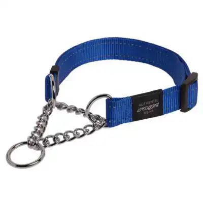 UTILITY OBEDIENCE M CHOKER BLAUW MEDIUM