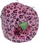 KNAAGDIERHUIS RONDE TON PLUCHE 18CM