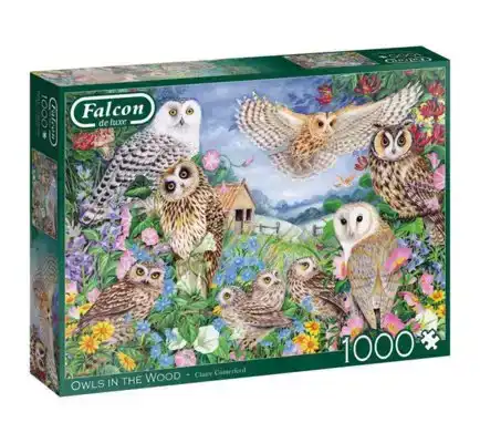 CADEAUSHOP PUZZEL FALCON OWLS IN THE WOOD,1000 ALL-IN PUNTEN