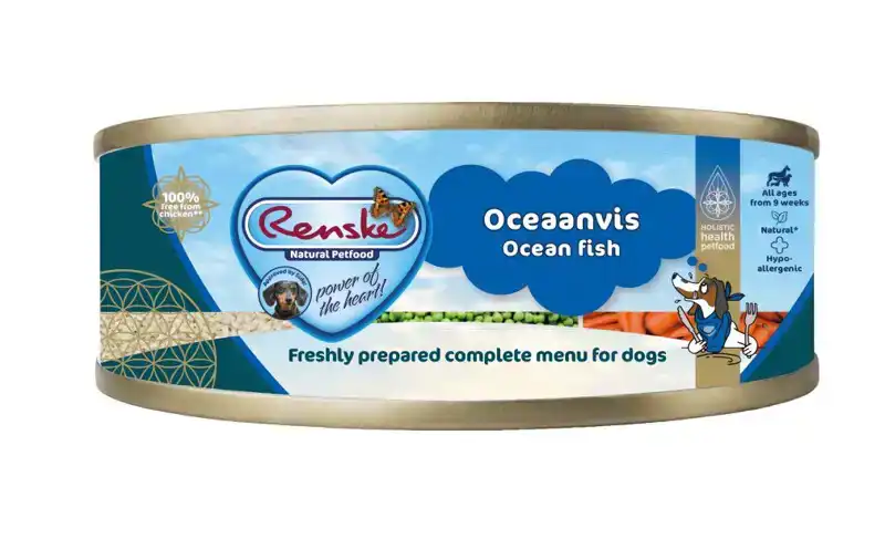RENSKE HOND BLIK OCEAANVIS 95 GRAM