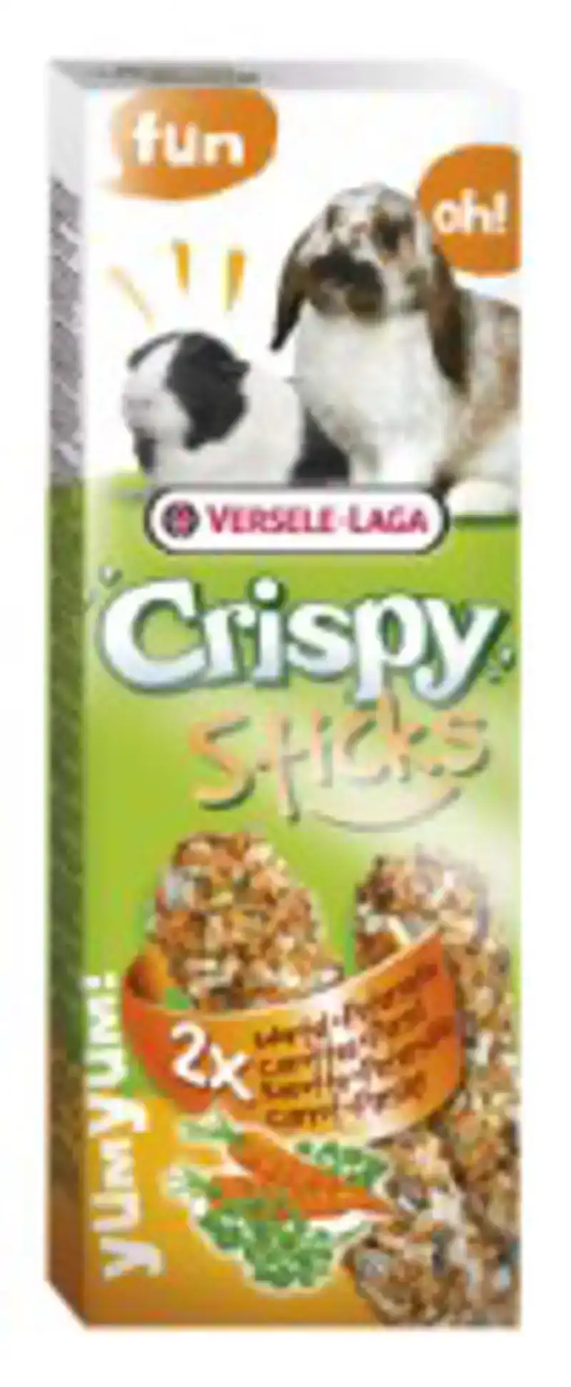 STICKS KONIJNEN-CAVIA'S WORTEL & PETERSELIE 2 STUKS