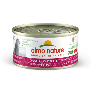 ALMO NATURE TONIJN EN KIP 70 GR