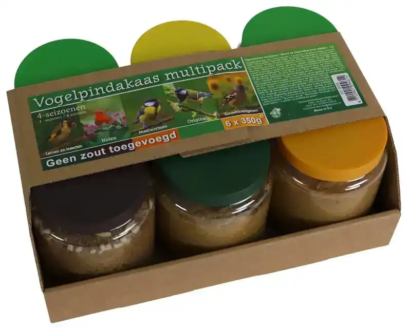 PINDAKAAS VOGEL MULTIPACK 6X350GR