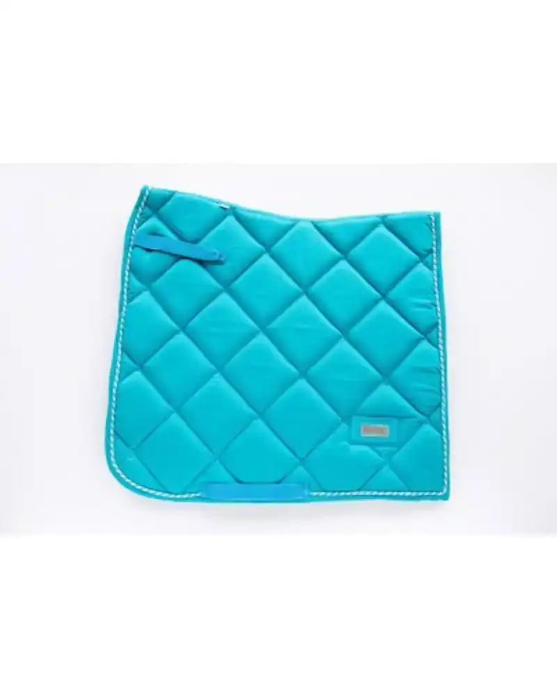SHOWTIME CROWN DRESSUUR ZADELDEK TURQUOISE FULL