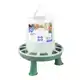 DUVOPLUS VOEDERBAK ECO MET POOTJES 3KG GROEN