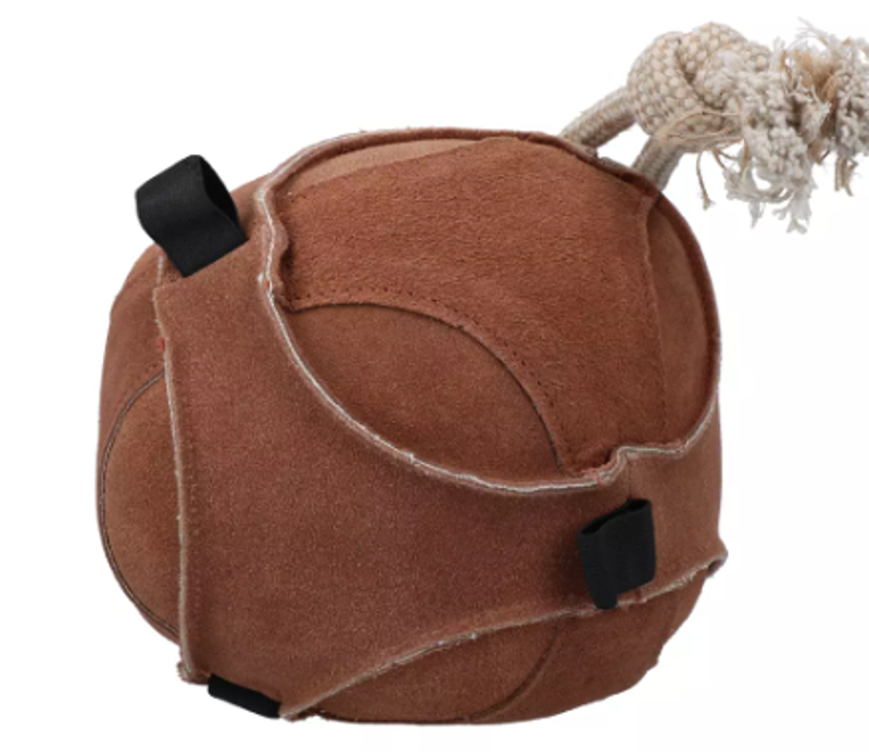 EXCELLENT HORSE FUN PLAY BALL SUEDE BRUIN