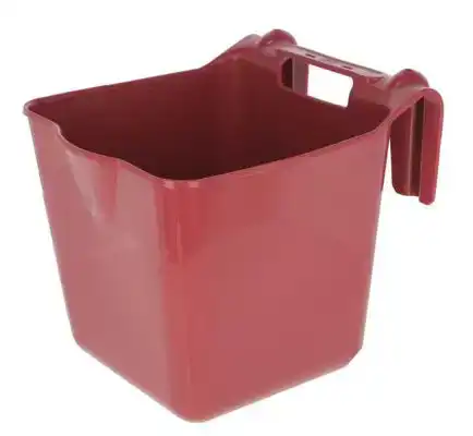 VOERBAK KUNSTSTOF -HANGON- ROZE 13L