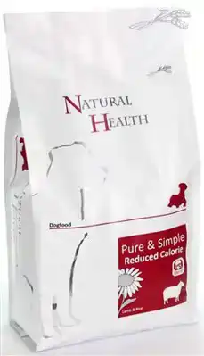 NATURAL HEALTH DOG LAM/RIJST REDUCED 7,5KG