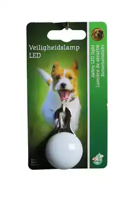 BOON VEILIGHEIDSLAMP LED+ CLIP WT