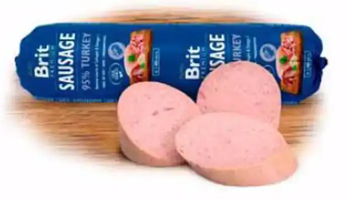 BRIT VLEESROL KALKOEN 800GR