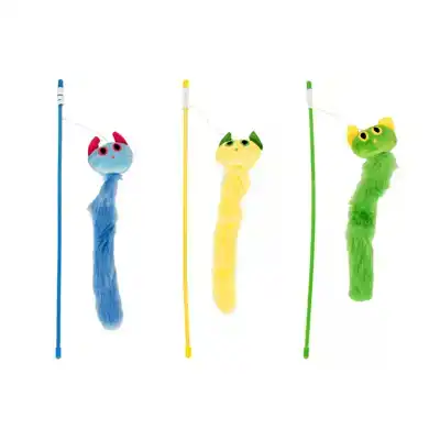 DUVO+ SPEELHENGEL SPOOKKATJE MET CATNIP 46CM
