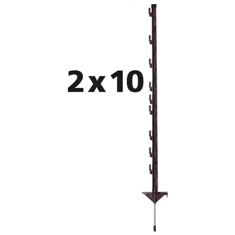 GALLAGHER DUOPACK VARIO PAAL 1,00M TERRA (2X10)