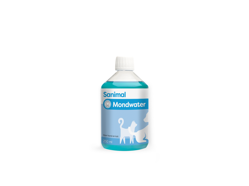 SANIMAL MONDWATER HOND/KAT 250ML