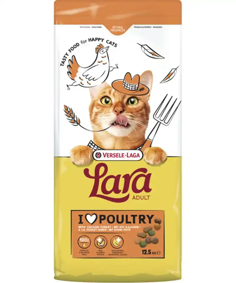 LARA ADULT 12.5 KG KIP/KALKOEN