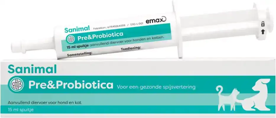 SANIMAL PRE & PROBIOTICA 15 ML