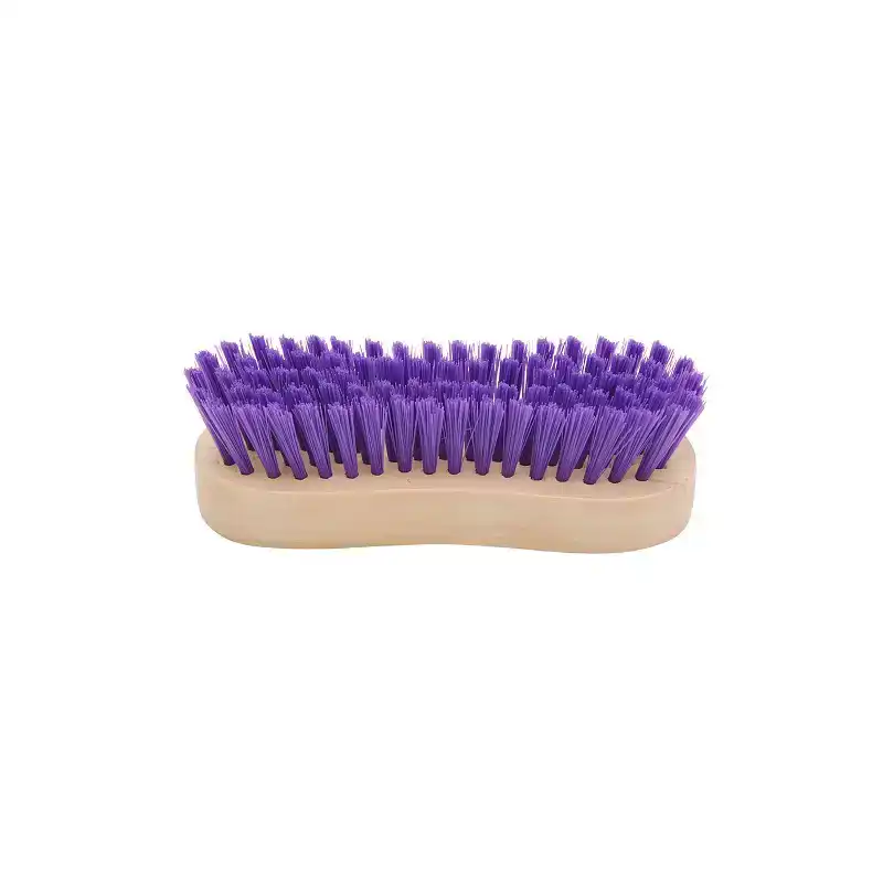HOOFDBORSTEL HOUT PAARS