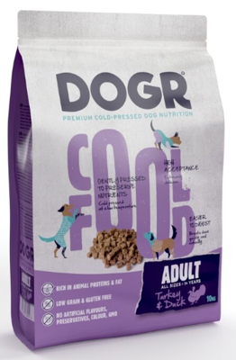 DOGR - ADULT TURKEY & DUCK - 10 KG