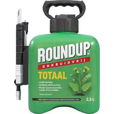 ROUNDUP® AC TOTAAL KANT EN KLAAR DRUKSPUIT 2,5L