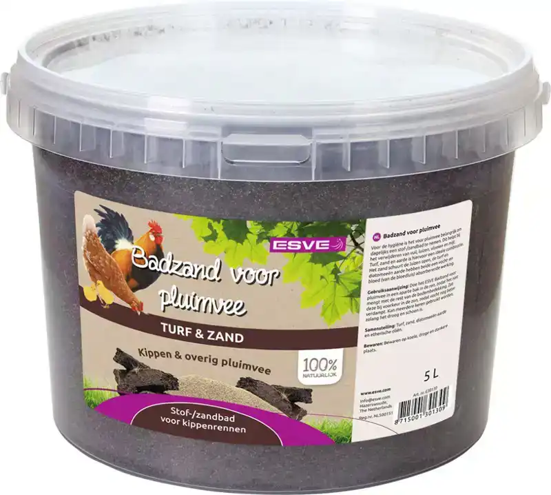 BADZAND VOOR KIPPEN 5 LTR