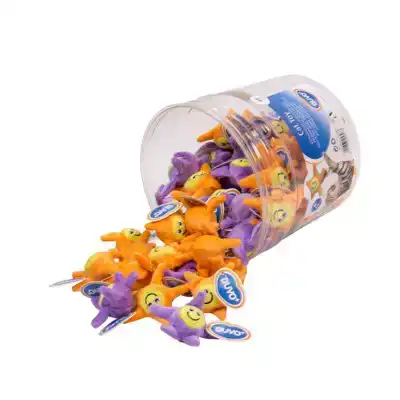 DUVO+ PLUCHE STER MIX TUBE PAARS/ORANJE
