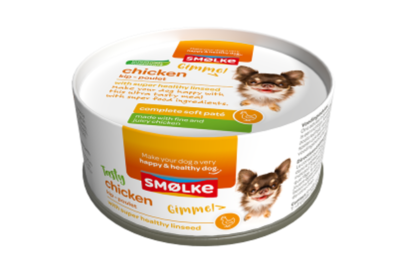 SMOLKE HOND SOFT PATE KIP 125 GRAM