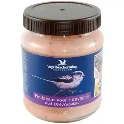 PINDAKAAS VOGEL MET BOSVRUCHTEN 330 GRAM