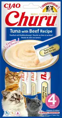 INABA CHURU TUNA & BEEF 4ST