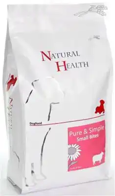 NATURAL HEALTH DOG LAM/RIJST SMALL BITE 7,5KG