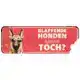 D&D WAARSCHUWINGSBORD GERMAN SHEPHERD ROOD