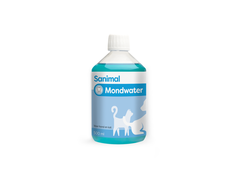 SANIMAL MONDWATER HOND/KAT 500ML