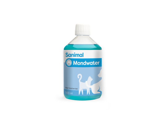 SANIMAL MONDWATER HOND/KAT 500ML