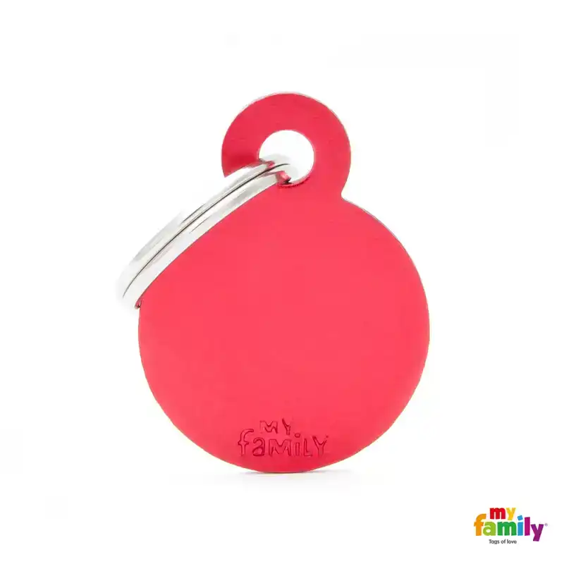 PENNING SMALL CIRCLE ALUMINIUM RED L000012296