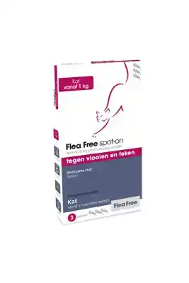 FLEA FREE FIPRO SPOT ON KAT 3 PIPETTEN