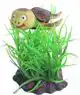 BOON AQUA DECO ORNAMENT PLANT MET SCHILDPAD 10CM