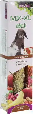 MIX-XL STICK KNAAGDIER FRUIT+NOTEN 1 ST