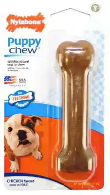 NYLABONE FLEXIBLE PUPPY BONE SOUPER CHICKEN