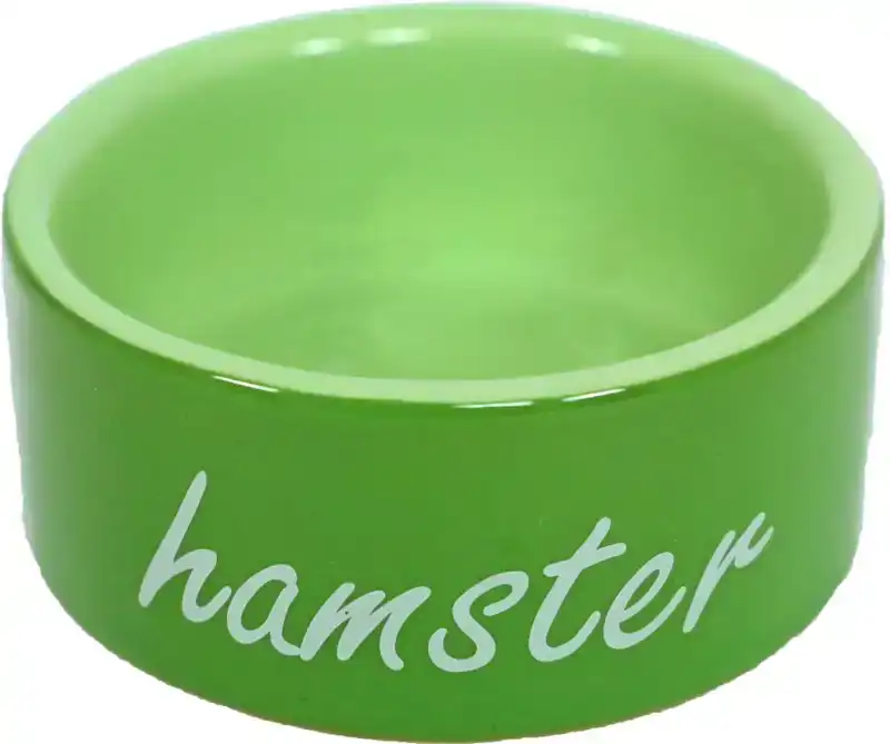 HAMSTER EETBAK STEEN GROEN 6CM