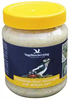 PINDAKAAS VOGEL MET NOTEN 330 GRAM