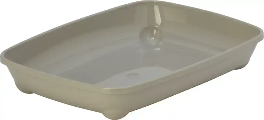KITTENBAK ZONDER RAND 37CM WARM GRIJS