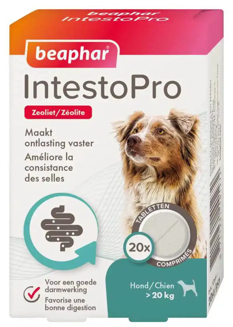 INTESTOPRO HOND VANAF 20KG 20 TABLETTEN