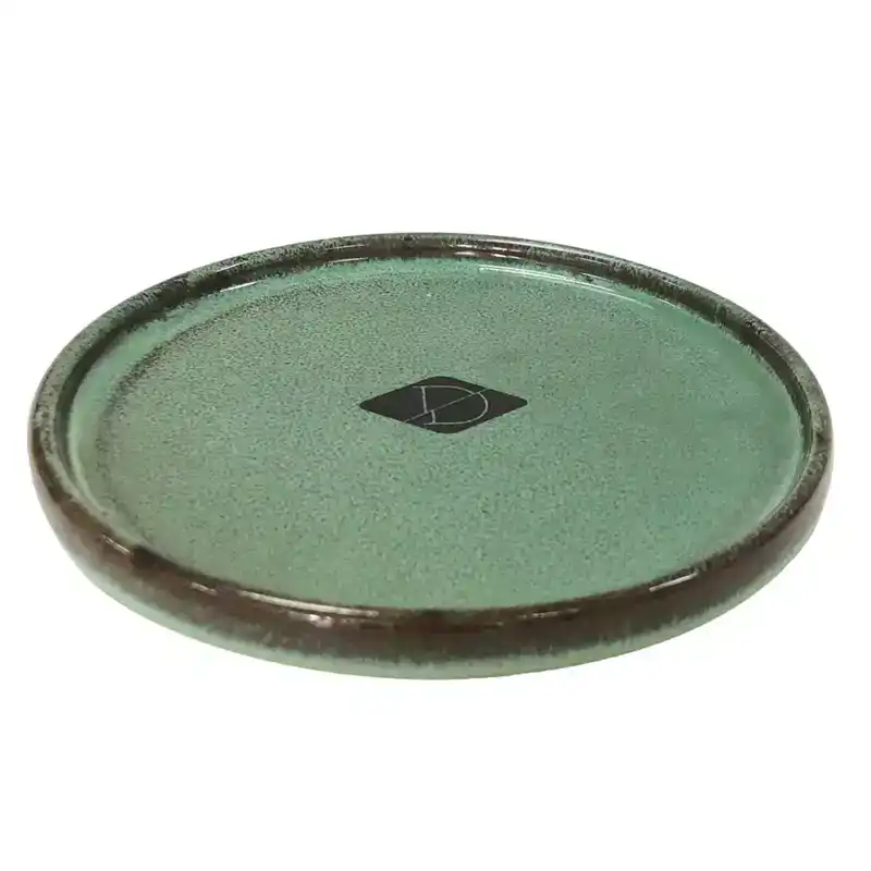 D&D JASPER KAT EETSCHAAL 13 CM GROEN