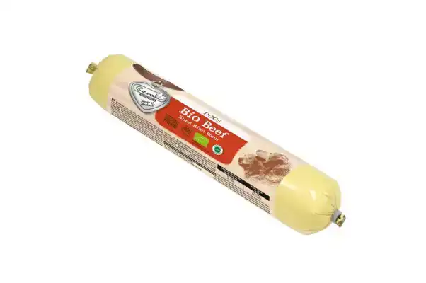 RENSKE BIO WORST VERS GESTOOMDE RUND 500 GRAM