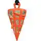 HAY SLOWFEEDER FUN AND FLEX 22 CM ORANJE WORTEL