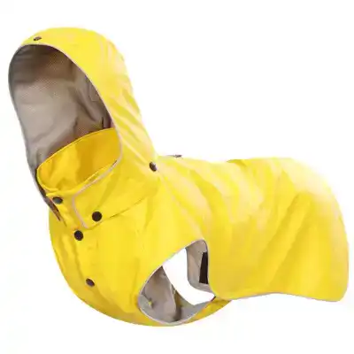 RUKKAPETS STREAM RAINCOAT - YELLOW - SIZE 25