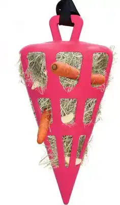HAY SLOWFEEDER FUN AND FLEX 22 CM ROZE WORTEL