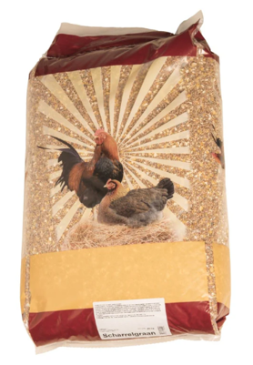 SCHARRELGRAAN (GEBROKEN MAIS, ZONDER GERST) 20KG