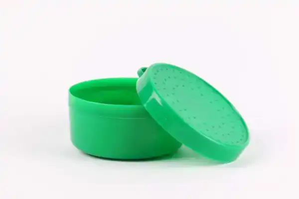 MADENDOOS KLEIN 70 MM GROEN
