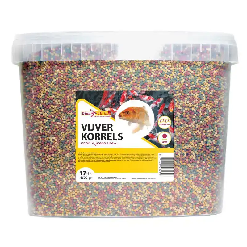 DIER ALL IN VIJVERKORRELS 17 LITER 3MM