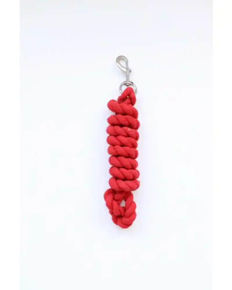 KATOENEN HALSTERTOUW ROOD